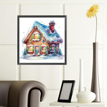 Load image into Gallery viewer, Diamond Painting - Full Round - Christmas cottage (40*40CM)