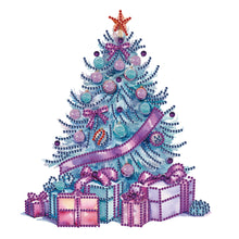 Load image into Gallery viewer, Diamond Painting - Partial Special Shaped - Colorful Christmas tree (30*30CM)