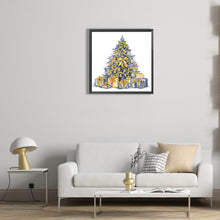 Load image into Gallery viewer, Diamond Painting - Partial Special Shaped - Colorful Christmas tree (30*30CM)