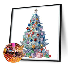 Load image into Gallery viewer, Diamond Painting - Partial Special Shaped - Colorful Christmas tree (30*30CM)
