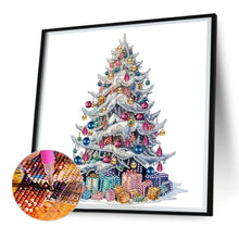 Load image into Gallery viewer, Diamond Painting - Partial Special Shaped - Colorful Christmas tree (30*30CM)