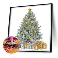 Load image into Gallery viewer, Diamond Painting - Partial Special Shaped - Colorful Christmas tree (30*30CM)