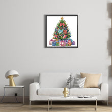 Load image into Gallery viewer, Diamond Painting - Partial Special Shaped - Colorful Christmas tree (30*30CM)