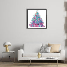 Load image into Gallery viewer, Diamond Painting - Partial Special Shaped - Colorful Christmas tree (30*30CM)