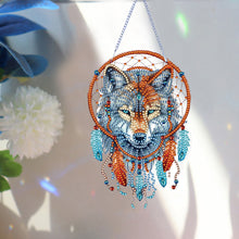 Load image into Gallery viewer, Special Shape DIY Diamond Painting Ornaments Wolf Head Full Drill Art Kit (#3)