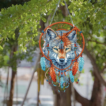 Load image into Gallery viewer, Special Shape DIY Diamond Painting Ornaments Wolf Head Full Drill Art Kit (#3)