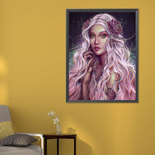 Load image into Gallery viewer, Diamond Painting - Full Round - Virgo girl (50*60CM)