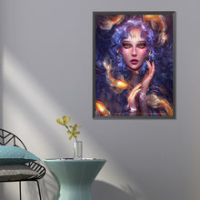 Load image into Gallery viewer, Diamond Painting - Full Round - Pisces girl (50*60CM)