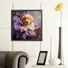 Load image into Gallery viewer, Diamond Painting - Full Round - golden retriever (40*40CM)
