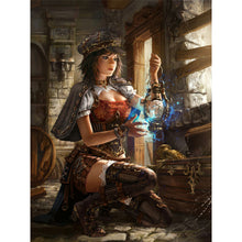Load image into Gallery viewer, 4pcs Diamond Painting Set - magic witch (30*40CM)