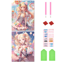 Load image into Gallery viewer, 2pcs Diamond Painting Set - Cartoon (30*40CM)
