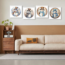 Load image into Gallery viewer, 4pcs Diamond Painting Set - snowman (30*30CM)