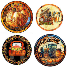 Load image into Gallery viewer, 4pcs Diamond Painting Set - autumn pumpkin (30*30CM)