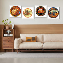 Load image into Gallery viewer, 4pcs Diamond Painting Set - autumn pumpkin (30*30CM)