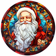 Load image into Gallery viewer, 4pcs Diamond Painting Set - Santa Claus glass painting (30*30CM)