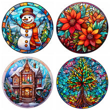 Load image into Gallery viewer, 4pcs Diamond Painting Set - Christmas atmosphere (30*30CM)