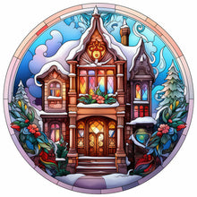 Load image into Gallery viewer, 4pcs Diamond Painting Set - Christmas atmosphere (30*30CM)