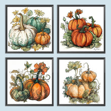 Load image into Gallery viewer, 4pcs Diamond Painting Set - autumn squash (30*30CM)