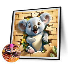 Load image into Gallery viewer, 4pcs Diamond Painting Set - small animals breaking through the wall (30*30CM)