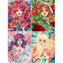 Load image into Gallery viewer, 4pcs Diamond Painting Set - Cartoon (30*40CM)