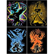 Load image into Gallery viewer, 4pcs Diamond Painting Set - Cartoon (30*40CM)