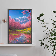 Load image into Gallery viewer, Diamond Painting - Full Round - Landscape and flowers (40*60CM)