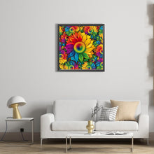 Load image into Gallery viewer, AB Diamond Painting - Full Round - rainbow sunflower (40*40CM)