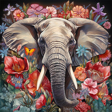 Load image into Gallery viewer, AB Diamond Painting - Full Round - elephant (40*40CM)