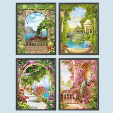 Load image into Gallery viewer, 4pcs Diamond Painting Set - landscape (30*40CM)