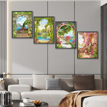 Load image into Gallery viewer, 4pcs Diamond Painting Set - landscape (30*40CM)