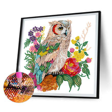 Load image into Gallery viewer, 4pcs Diamond Painting Set - parrot and owl (30*30CM)