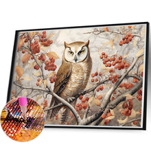 Load image into Gallery viewer, Diamond Painting - Full Round - owl (60*40CM)