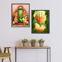 Load image into Gallery viewer, 2pcs Diamond Painting Set - Fantasy door and hot air balloon (30*40CM)