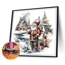 Load image into Gallery viewer, 4pcs Diamond Painting Set - snow santa claus (30*30CM)
