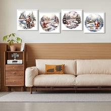Load image into Gallery viewer, 4pcs Diamond Painting Set - snow santa claus (30*30CM)