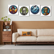 Load image into Gallery viewer, 4pcs Diamond Painting Set - halloween atmosphere (30*30CM)