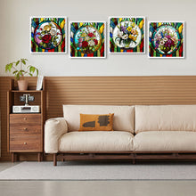 Load image into Gallery viewer, 4pcs Diamond Painting Set - Classical vase glass painting (30*30CM)