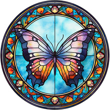 Load image into Gallery viewer, 4pcs Diamond Painting Set - butterfly glass art (30*30CM)