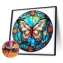 Load image into Gallery viewer, 4pcs Diamond Painting Set - butterfly glass painting (30*30CM)