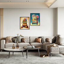 Load image into Gallery viewer, 2pcs Diamond Painting Set - Flowers and books (30*40CM)