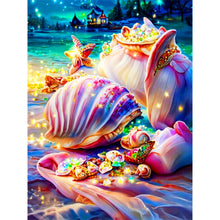 Load image into Gallery viewer, 2pcs Diamond Painting Set - Dream shell scene (30*40CM)