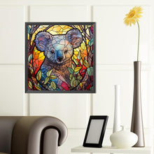Load image into Gallery viewer, Diamond Painting - Full Round - koala glass painting (40*40CM)