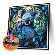 Load image into Gallery viewer, Diamond Painting - Full Round - koala glass painting (40*40CM)