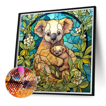 Load image into Gallery viewer, Diamond Painting - Full Round - koala glass painting (40*40CM)