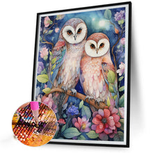 Load image into Gallery viewer, Diamond Painting - Full Round - forest owl (40*50CM)