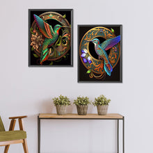 Load image into Gallery viewer, 2pcs Diamond Painting Set - hummingbird (30*40CM)