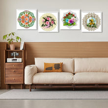 Load image into Gallery viewer, 4pcs Diamond Painting Set - mandala bouquet (30*30CM)