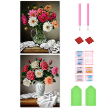 Load image into Gallery viewer, 2pcs Diamond Painting Set - fresh bouquet (30*40CM)