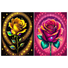 Load image into Gallery viewer, 2pcs Diamond Painting Set - glitter rose (30*40CM)