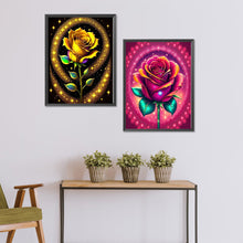 Load image into Gallery viewer, 2pcs Diamond Painting Set - glitter rose (30*40CM)